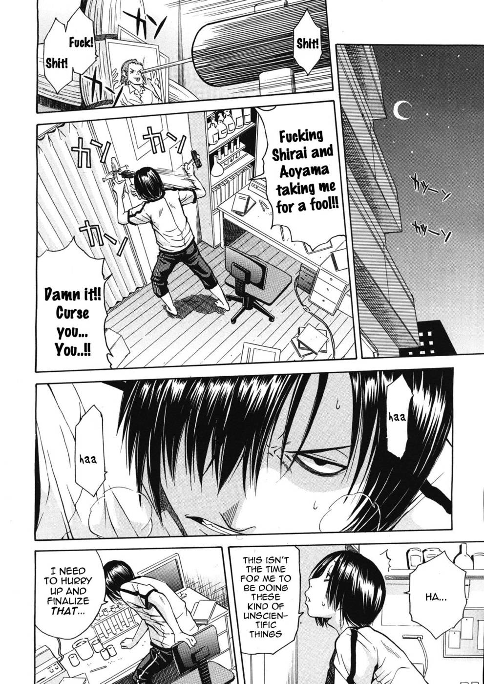 Hentai Manga Comic-Kuro's Counterattack-Chapter 1-4